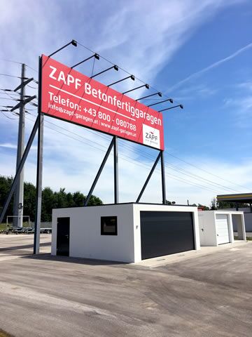 ZAPF Garagen live erleben: ZAPF Garagenausstellungen