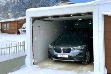 Die Garage für den Winter rüsten