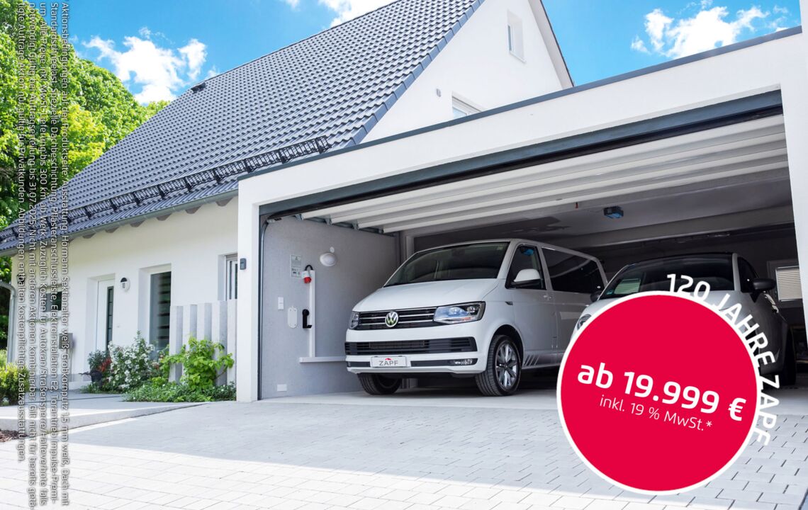 Garage für mehrere PKWs