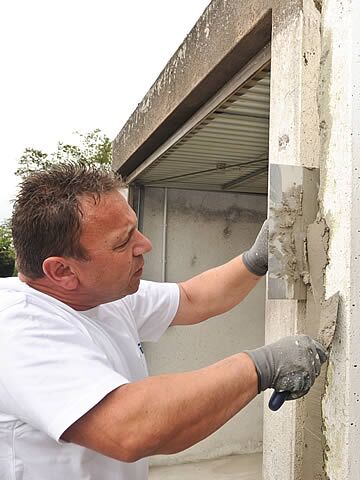 Garagensanierung bei gemauerten Garagen