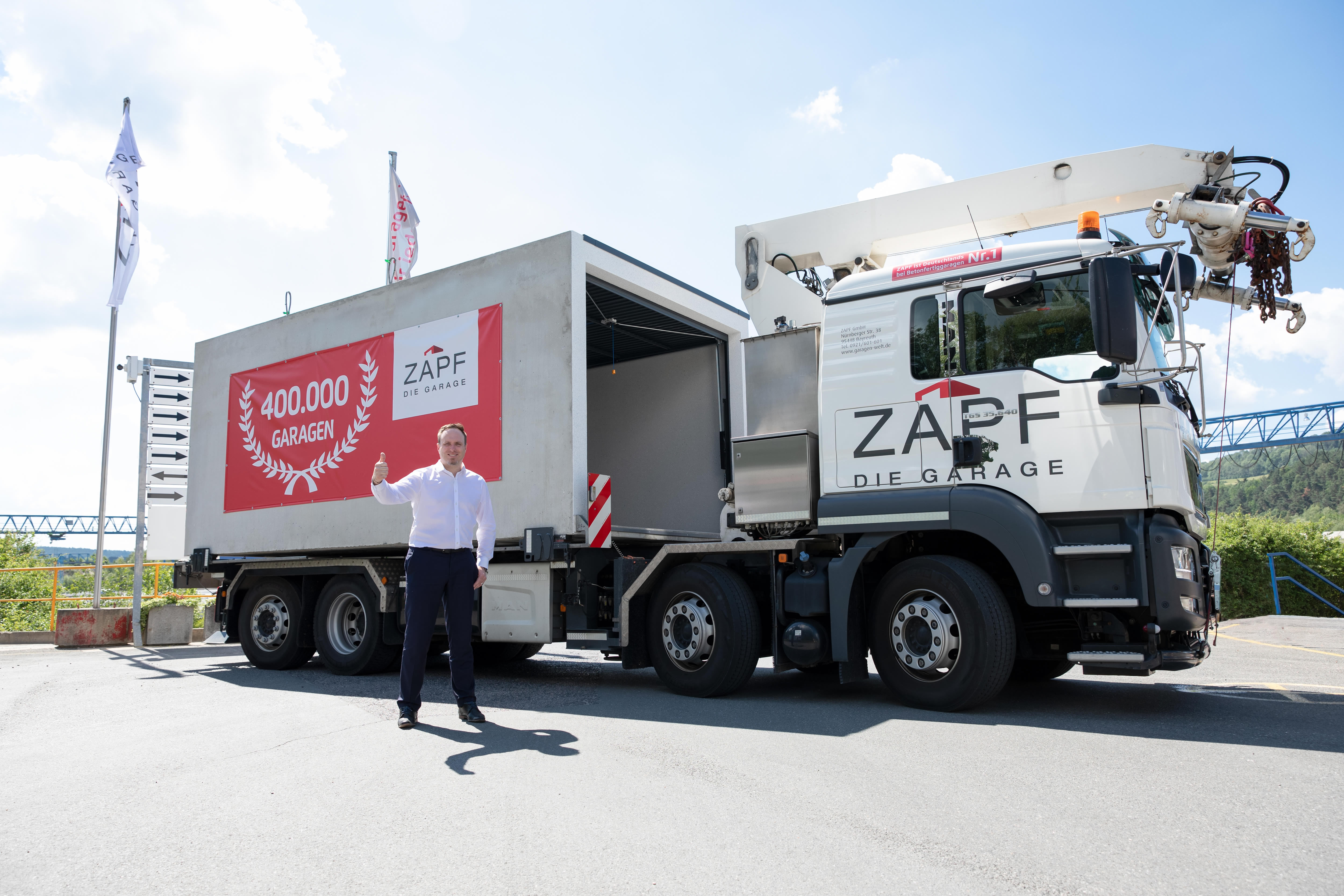 ZAPF knackt 400.000-Marke - ZAPF-Garagen